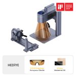 LaserPecker LP4 – Lazer Gravür Kazıyıcı + Döner Stand