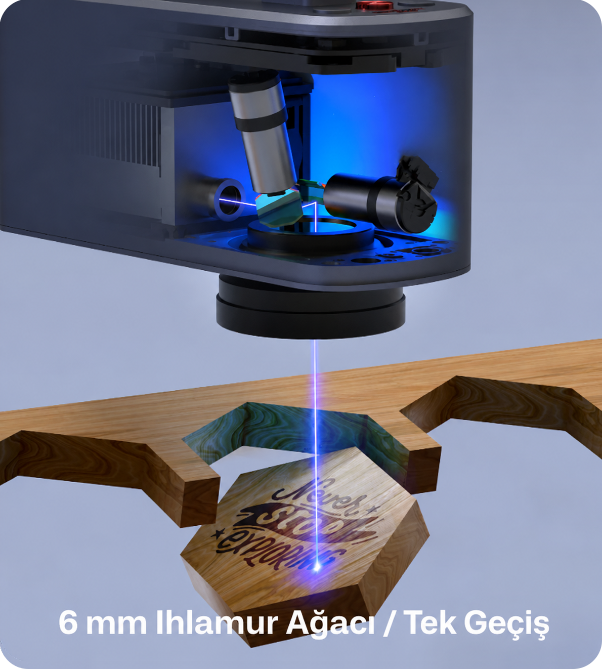 6mm ıhlamur tek geçişte kesim