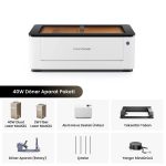 LaserPecker LX2 40W Diyot + 2W Fiber- Döner Aparatlı Lazer Kesim ve Gravür Makinesi - Görsel 2