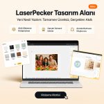 LaserPecker LX2 40W Diyot + 2W Fiber- Döner Aparatlı Lazer Kesim ve Gravür Makinesi - Görsel 4