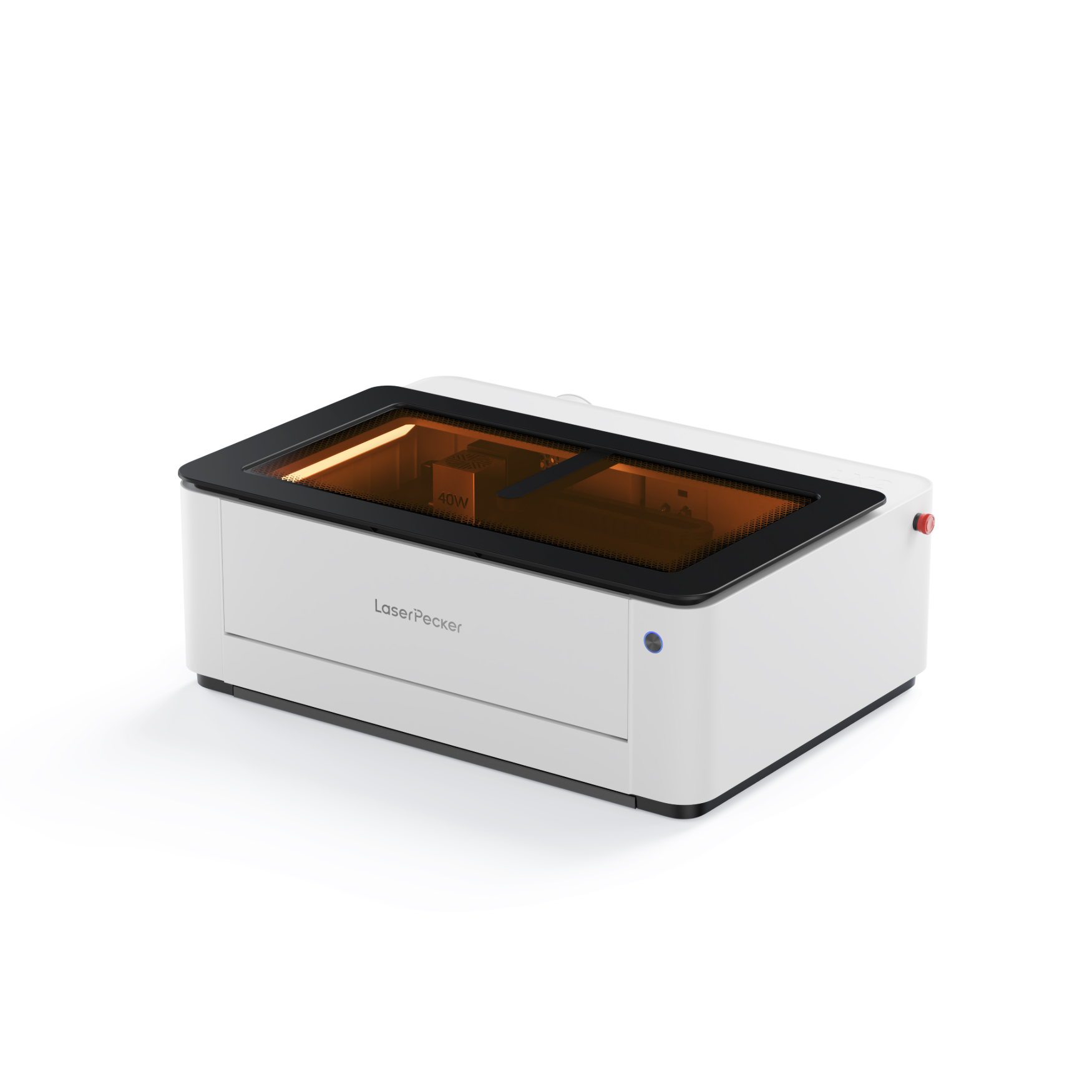 lx2-product-white LaserPecker LX2 40W lazer kesim ve gravür makinesi