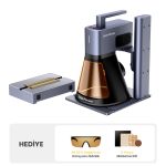 LaserPecker LP2 Plus - Lazer Gravür ve Kesim Makinesi + Elektrikli Silindir